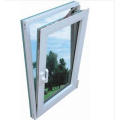 Ventana de inclinación y giro de bastidor de aluminio de doble acristalamiento